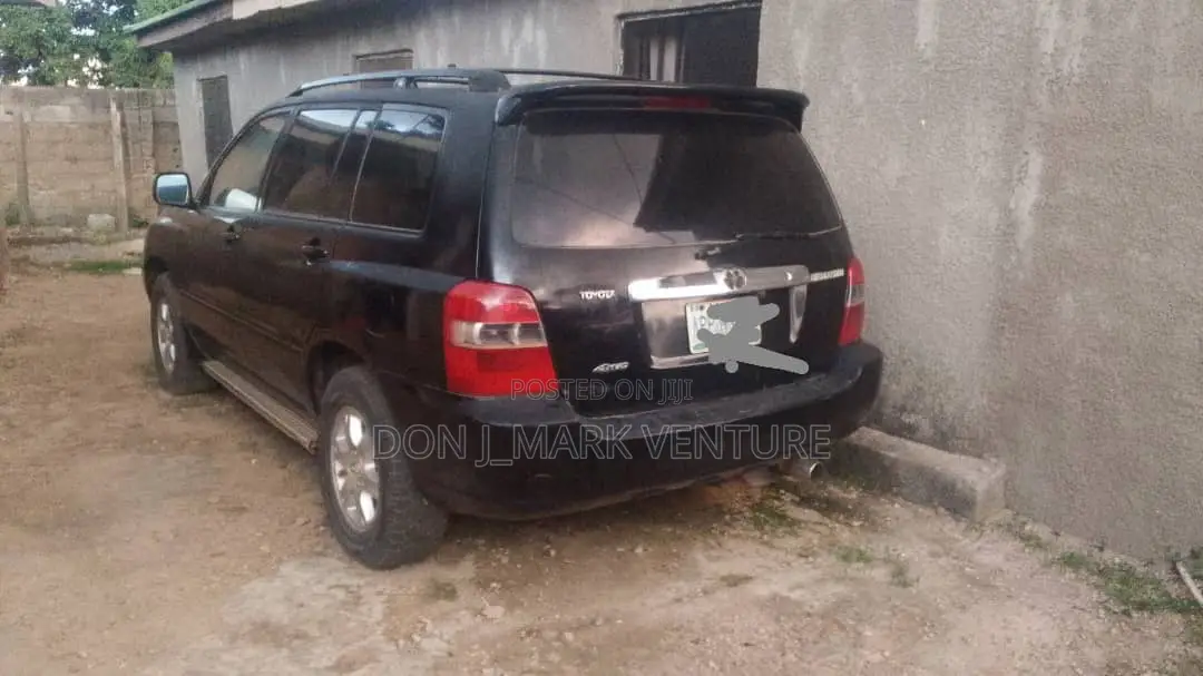 Toyota Highlander 2003 Black