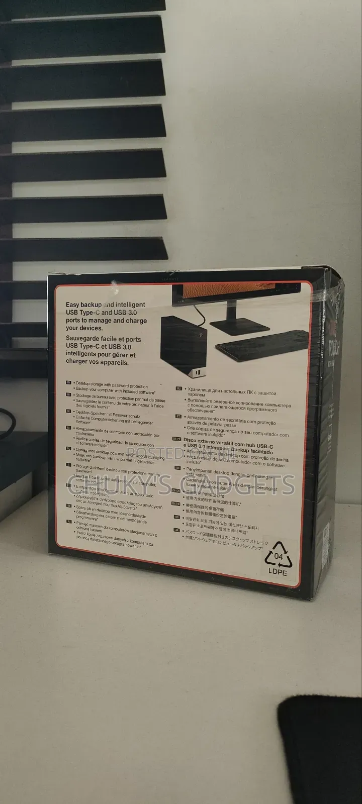 20tb External Hard Drive Seagate One Touch With Hub