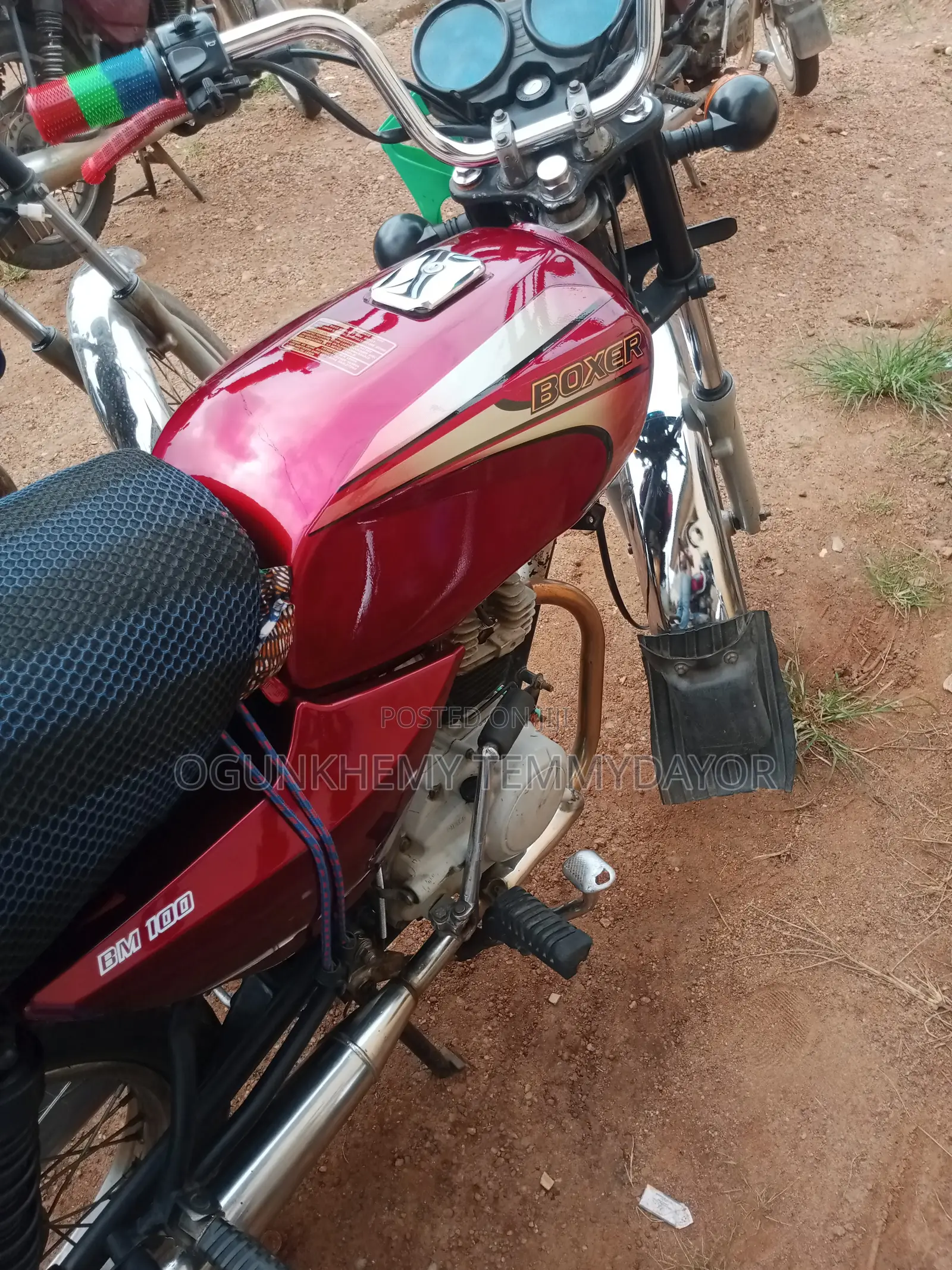 Bajaj Boxer 2021 Red