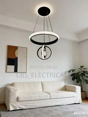 Modern Led Chandeliers (Black)