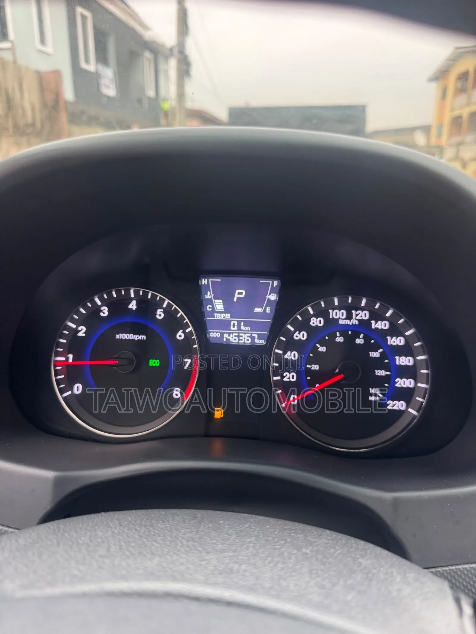 Hyundai Accent 2014 Red