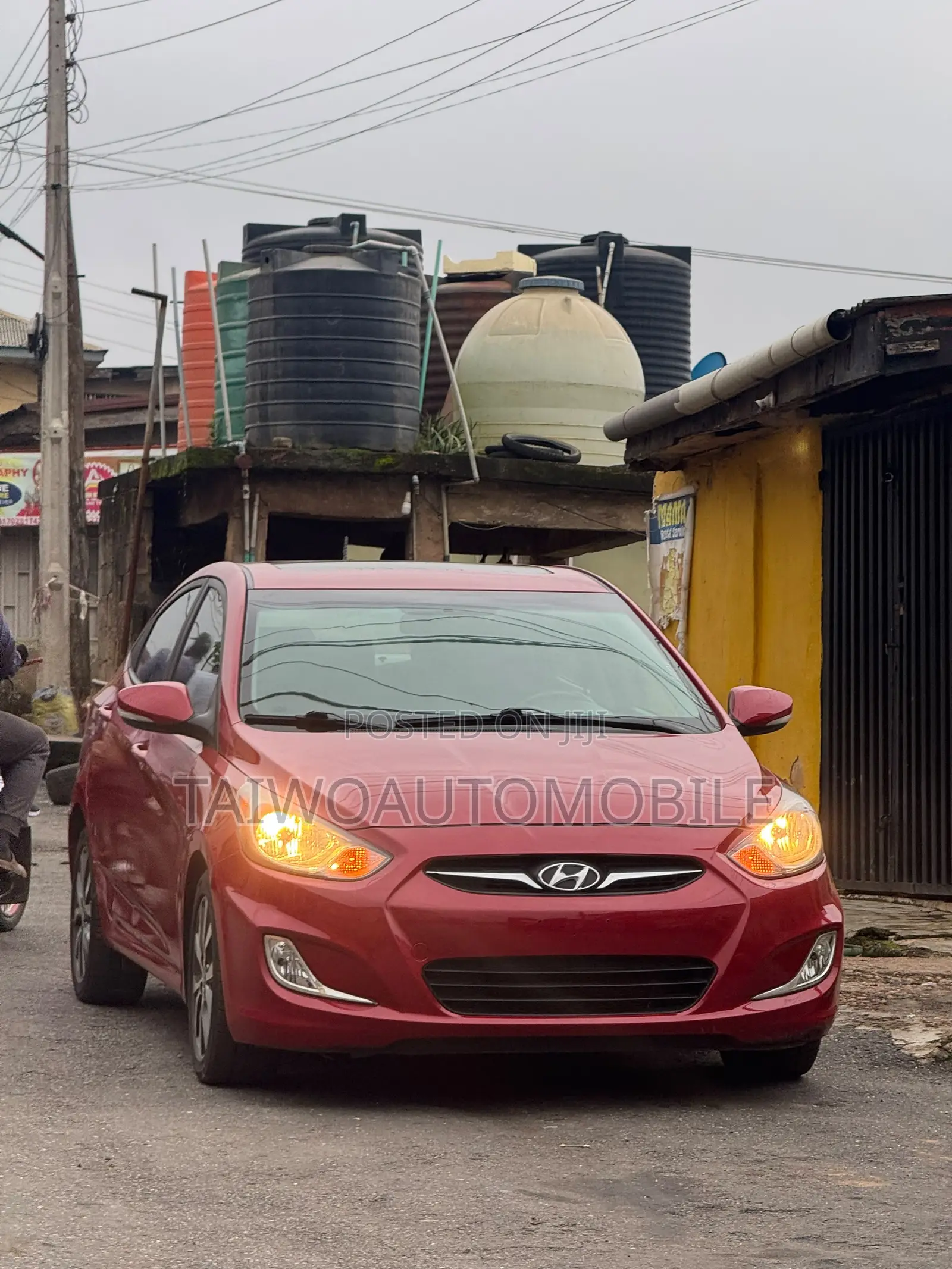Hyundai Accent 2014 Red