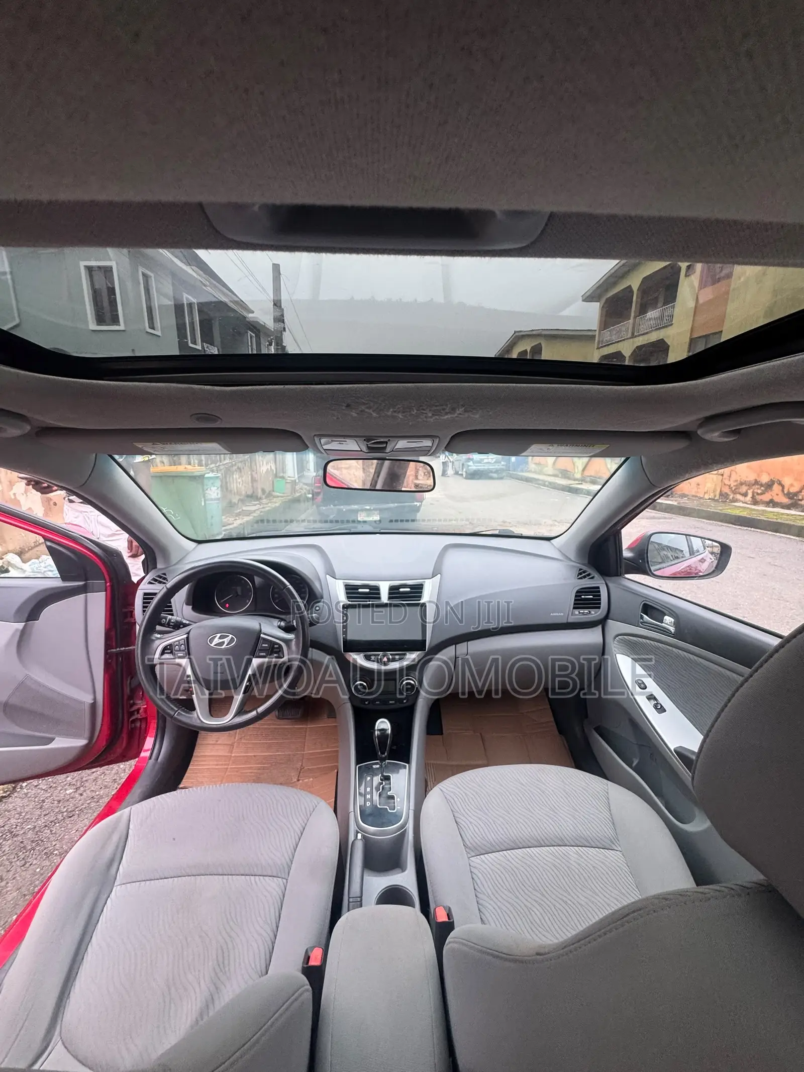 Hyundai Accent 2014 Red