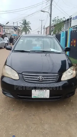 Toyota Corolla 2003 Black