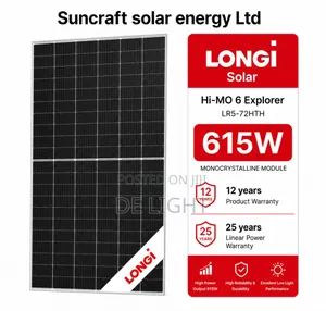 Brand New 625w Mono Solar Panel for Sale