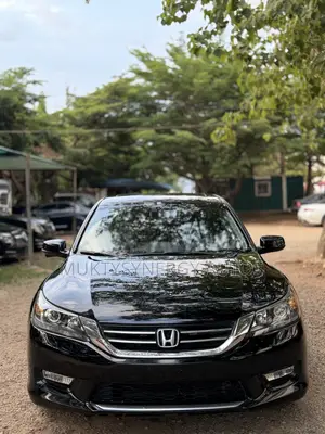 Honda Accord EX-L V-6 4dr Sedan w/Navigation (3.5L 6cyl 6A) 2014 Black