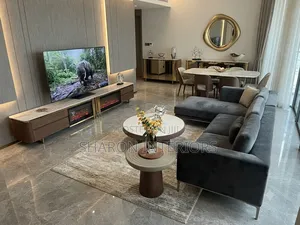 Luxury Round Coffee Table Set