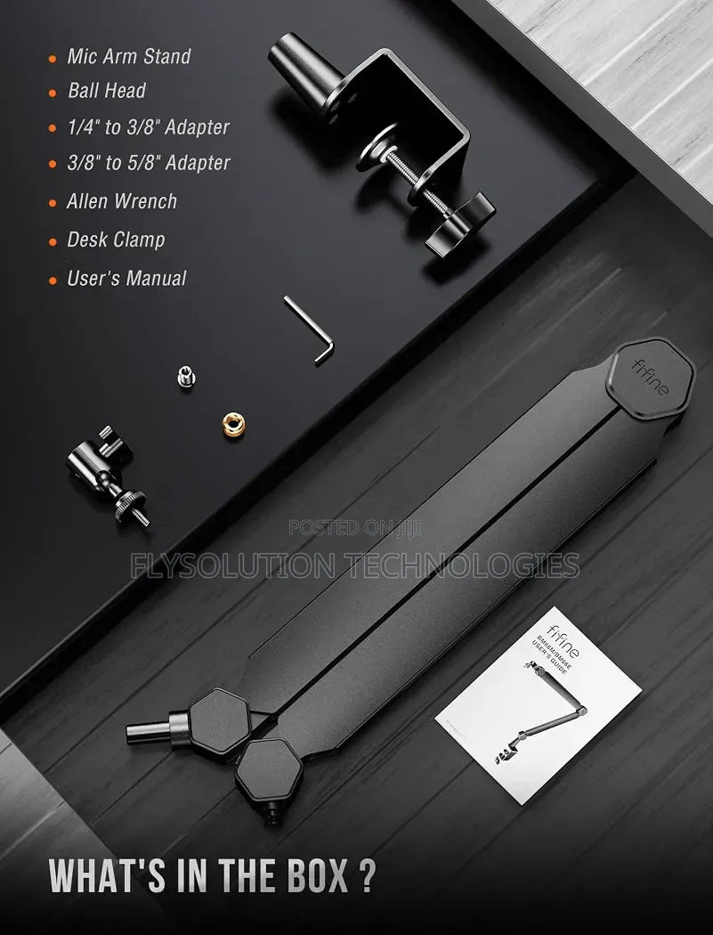 Fifine Bm66 Premium Boom Arm Stand