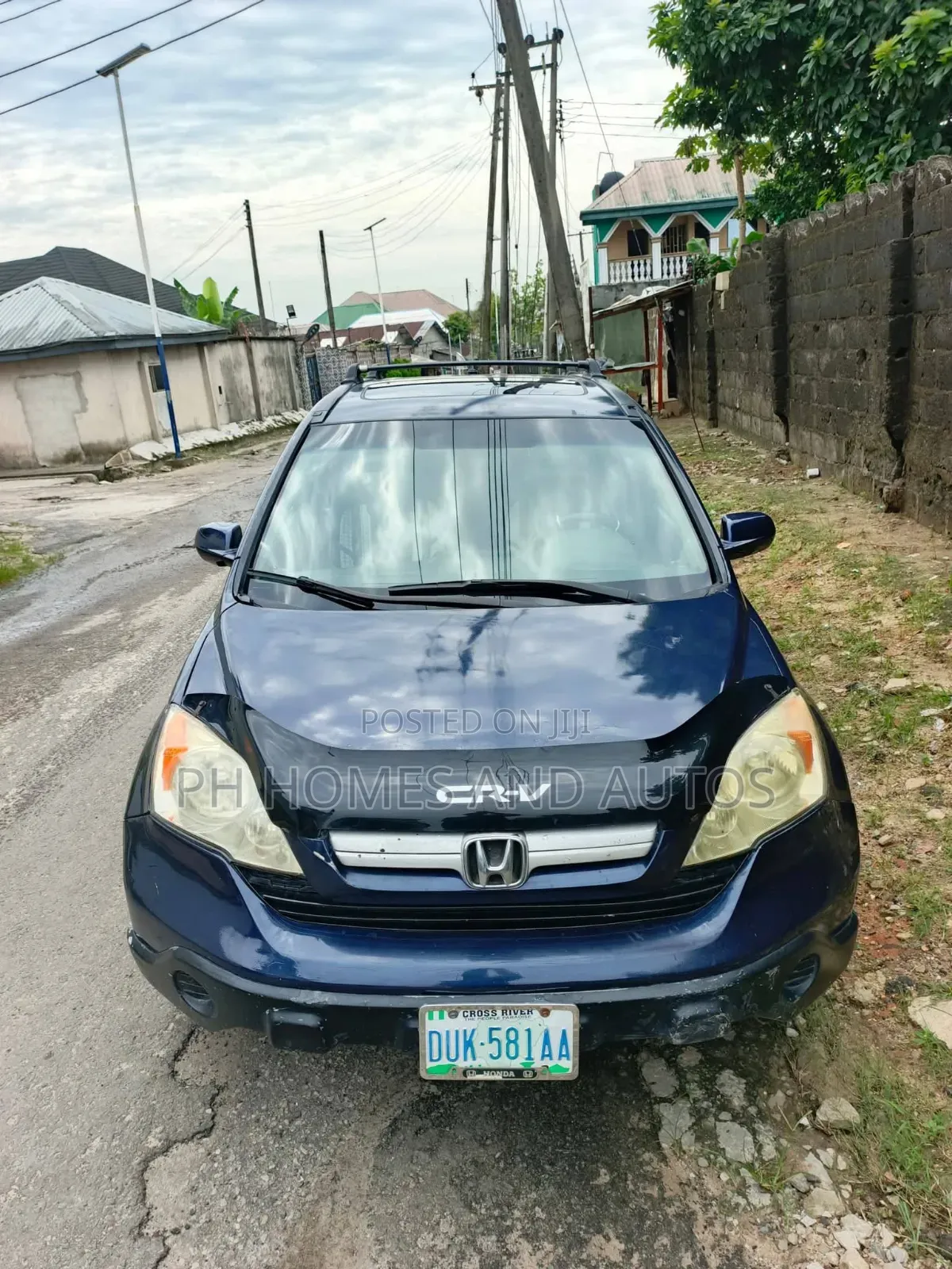 Honda CR-V 2008 Blue