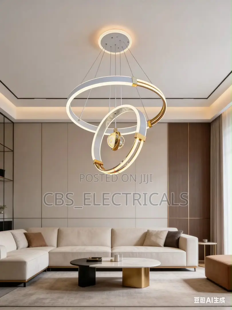 Intertwined Modern Led Chandelier