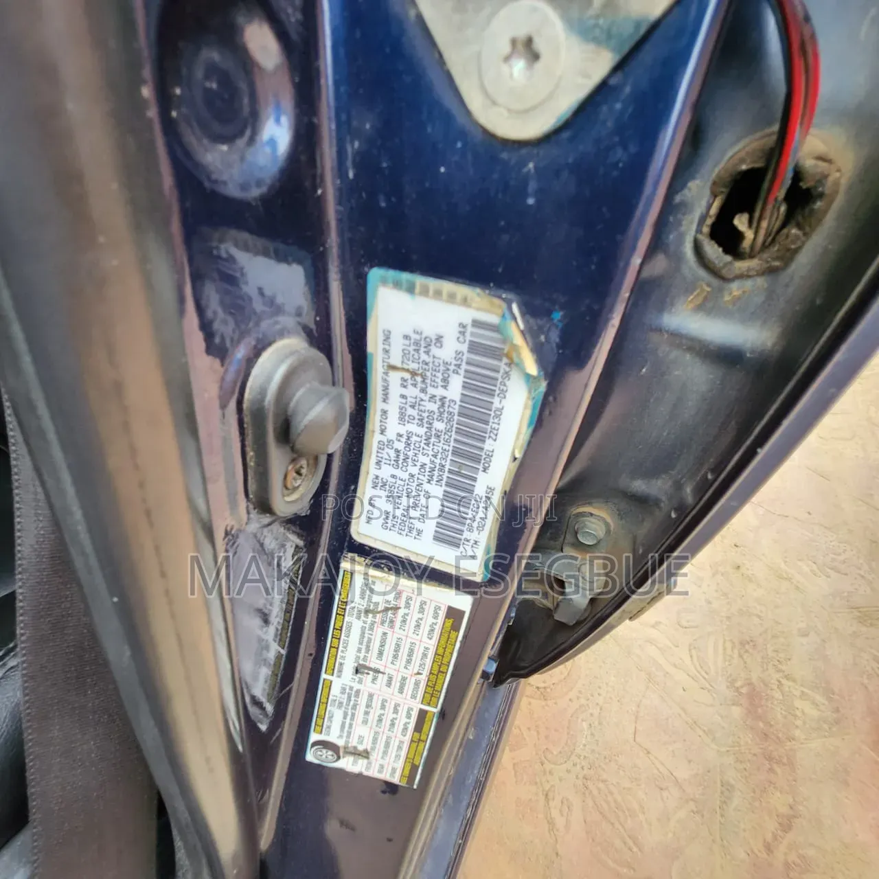 Toyota Corolla S 2006 Blue