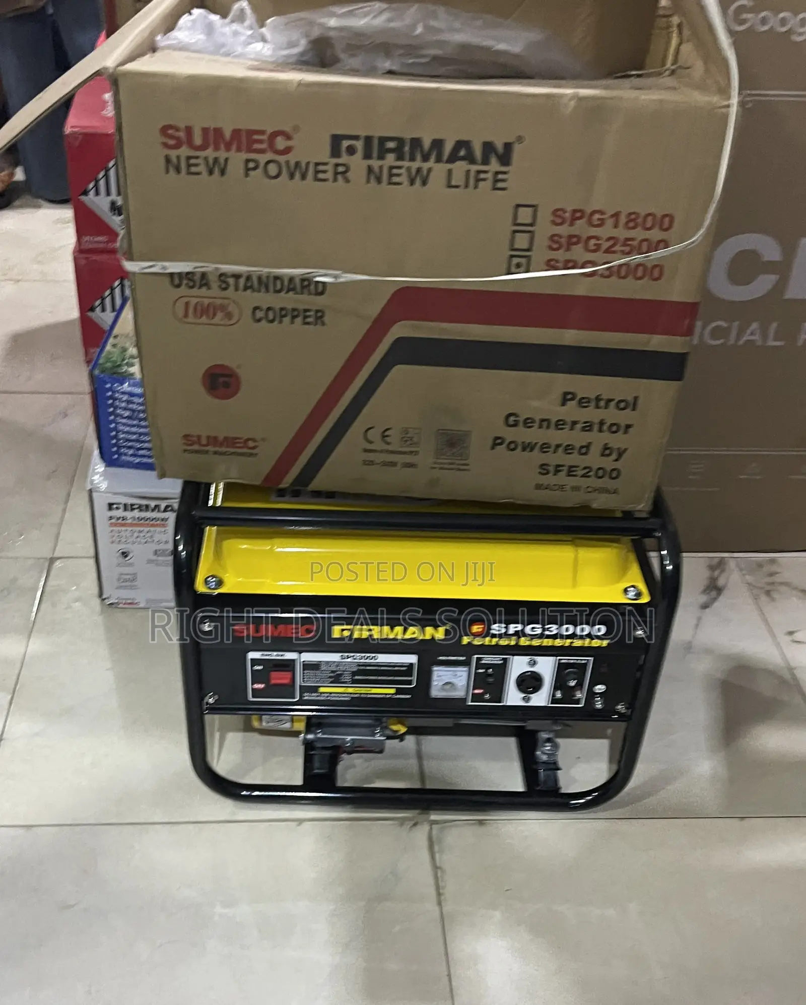 Firman Spg3000 Efficient Backup Power Generator Set