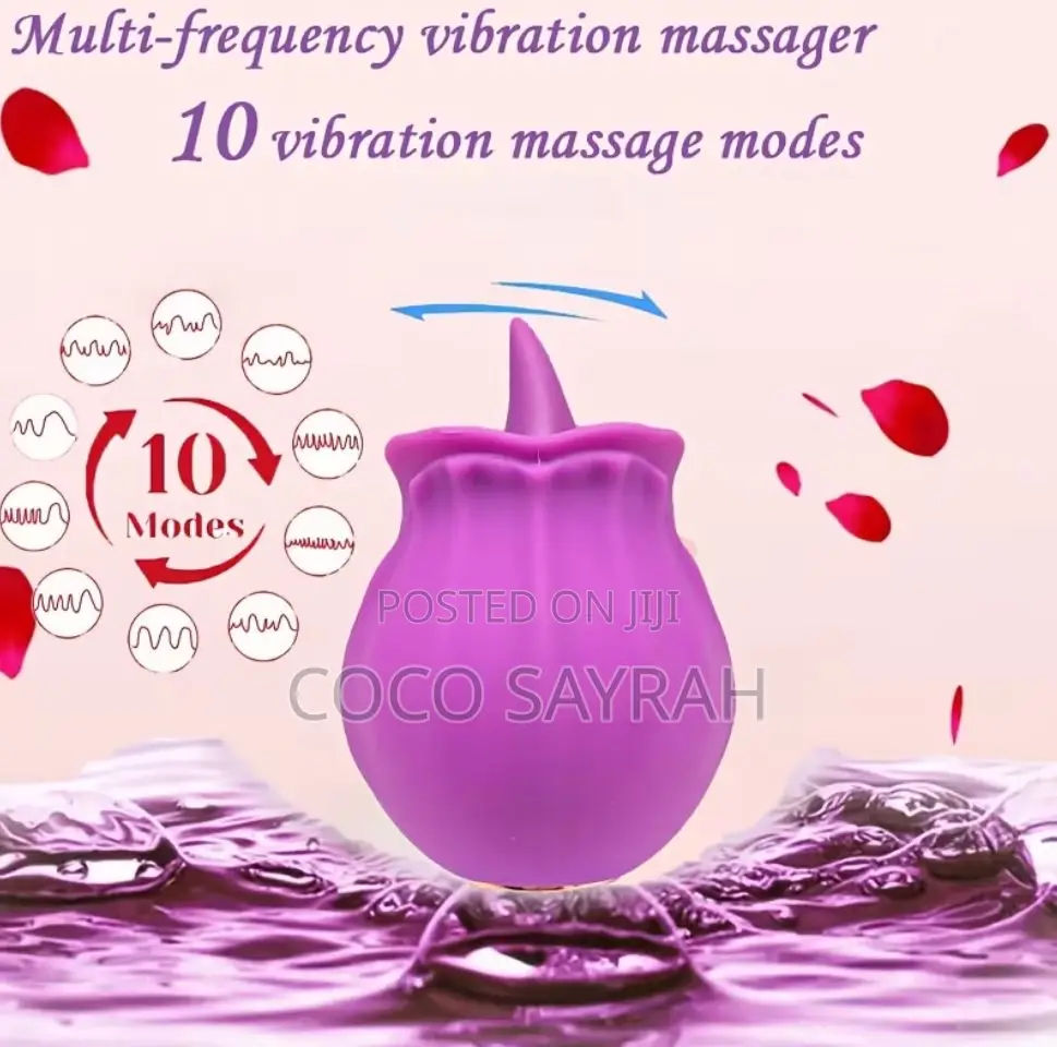 Rose Tongue Licker Vibrator