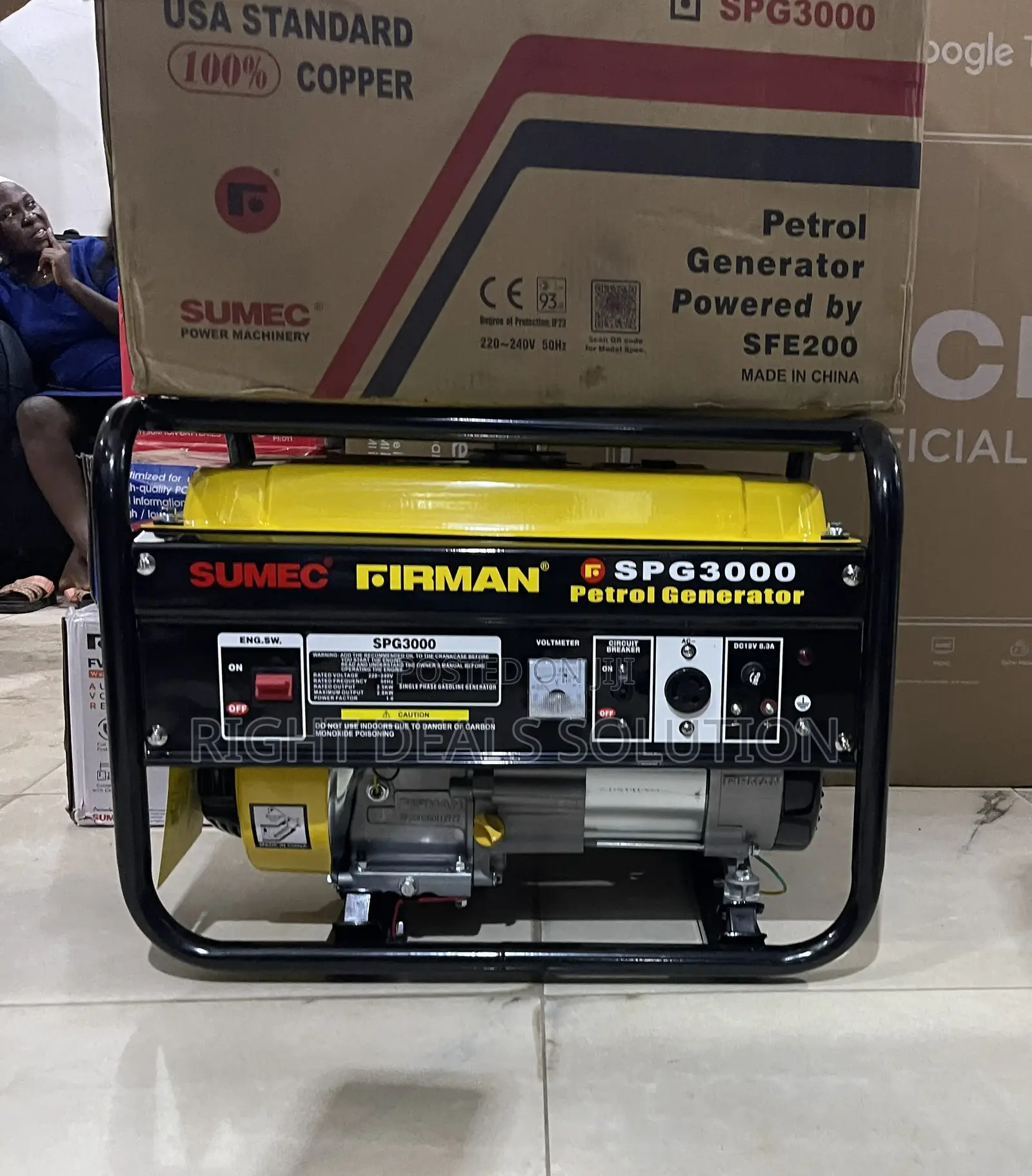 Firman Spg3000 Efficient Backup Power Generator Set