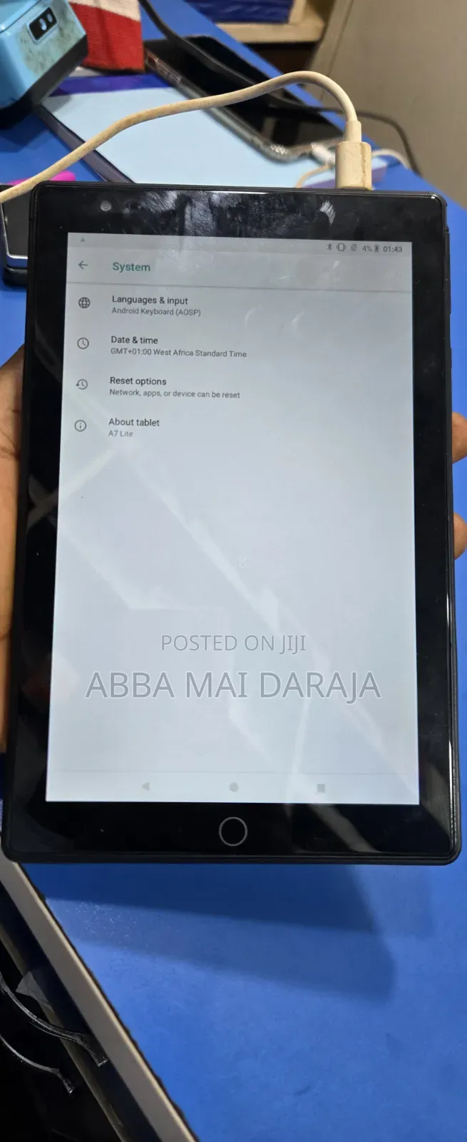 Samsung Galaxy Tab A7 Lite 64 GB Black