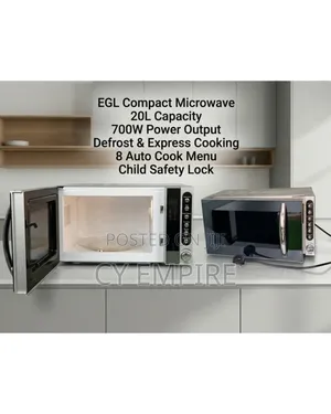 20 Litres Capacity Egl Microwave