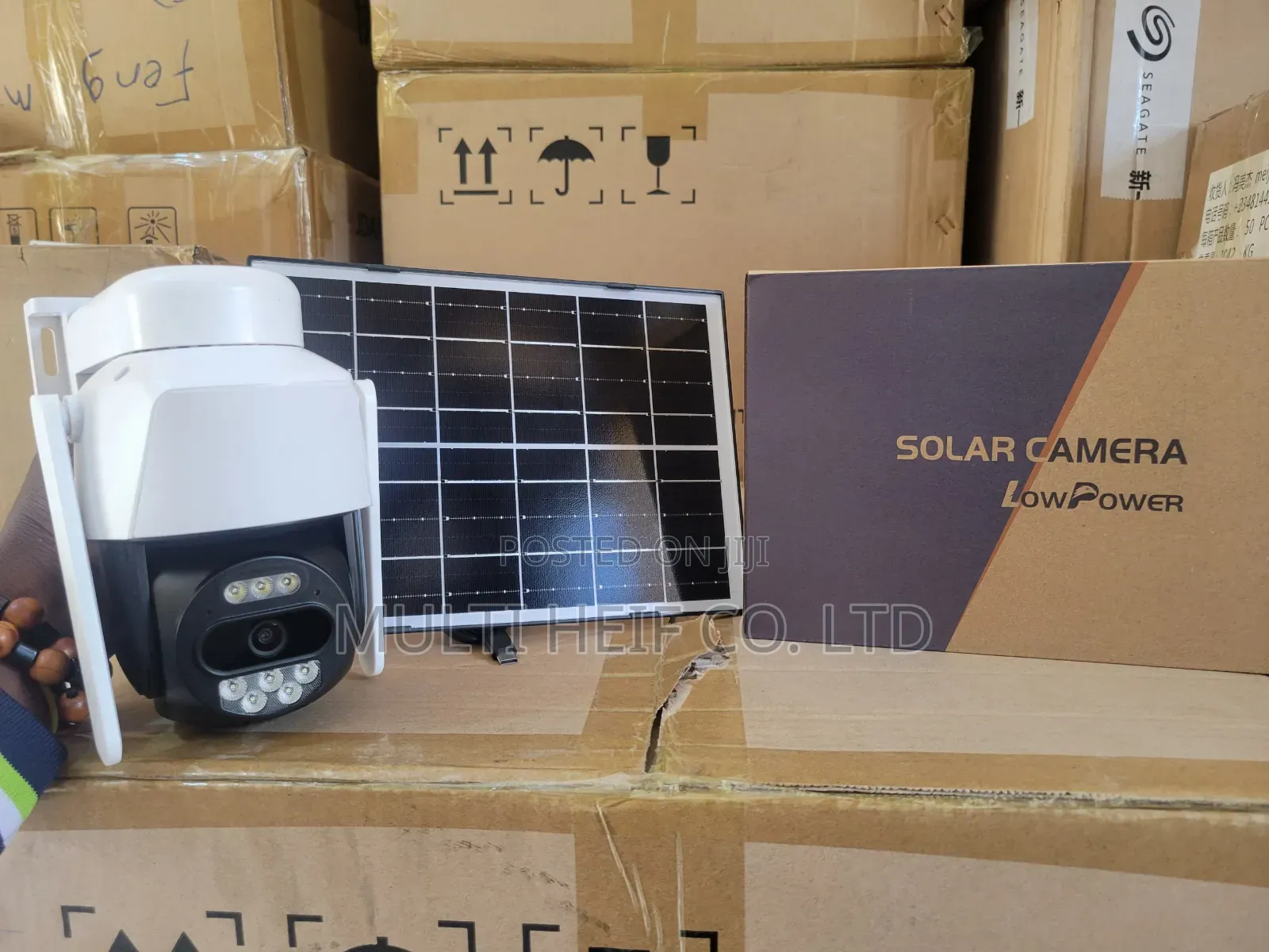 Single Lens Solar Camera With 128gb Memory Card