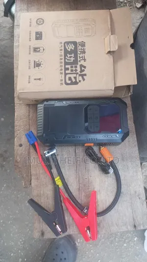Car Jump Starter With Tyre Inflator Powerbank