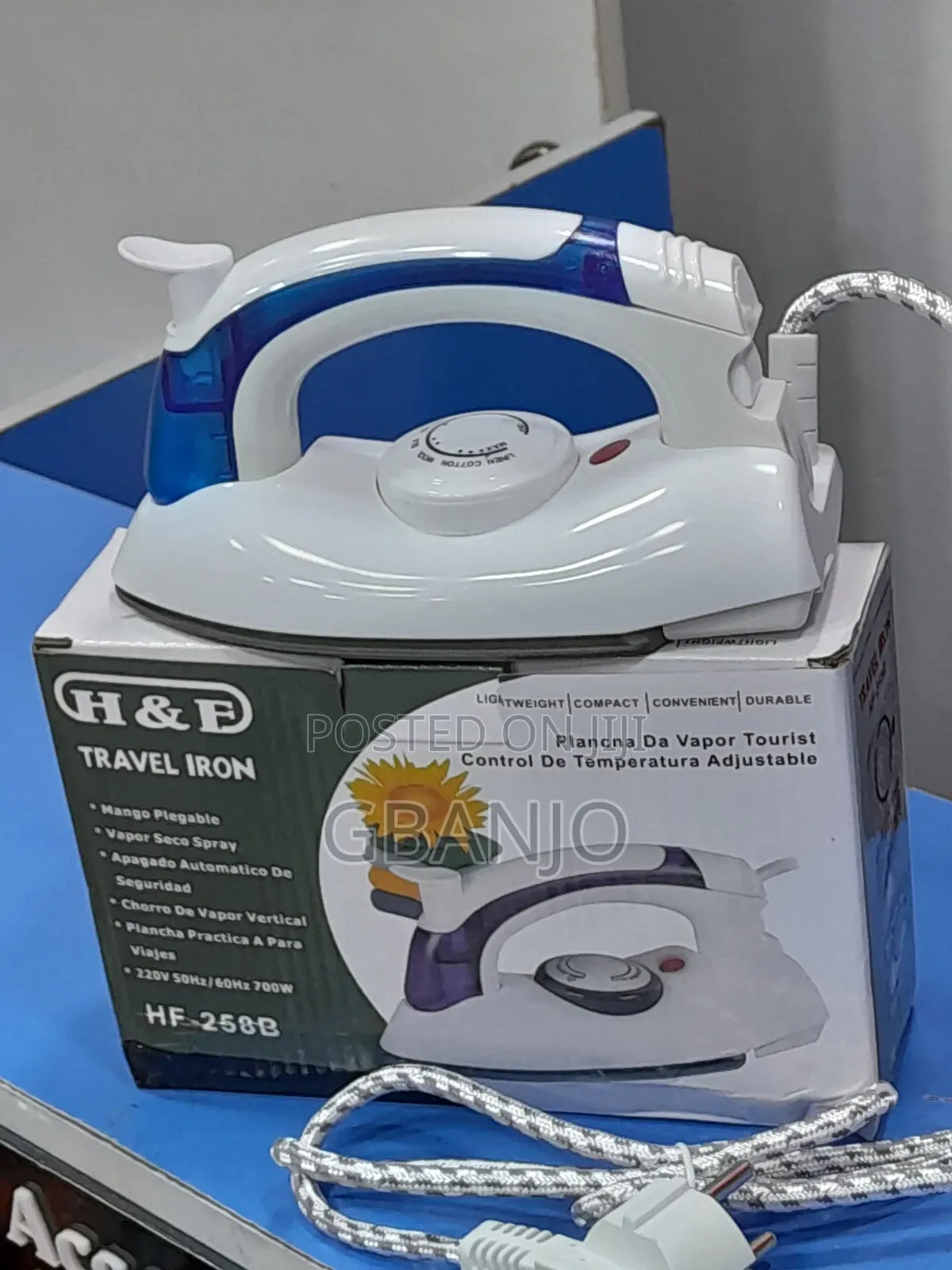 Foldable Travel Iron