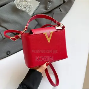 Pure Color Commuter v-Shaped One-Shoulder Cross-Body Women's Bag