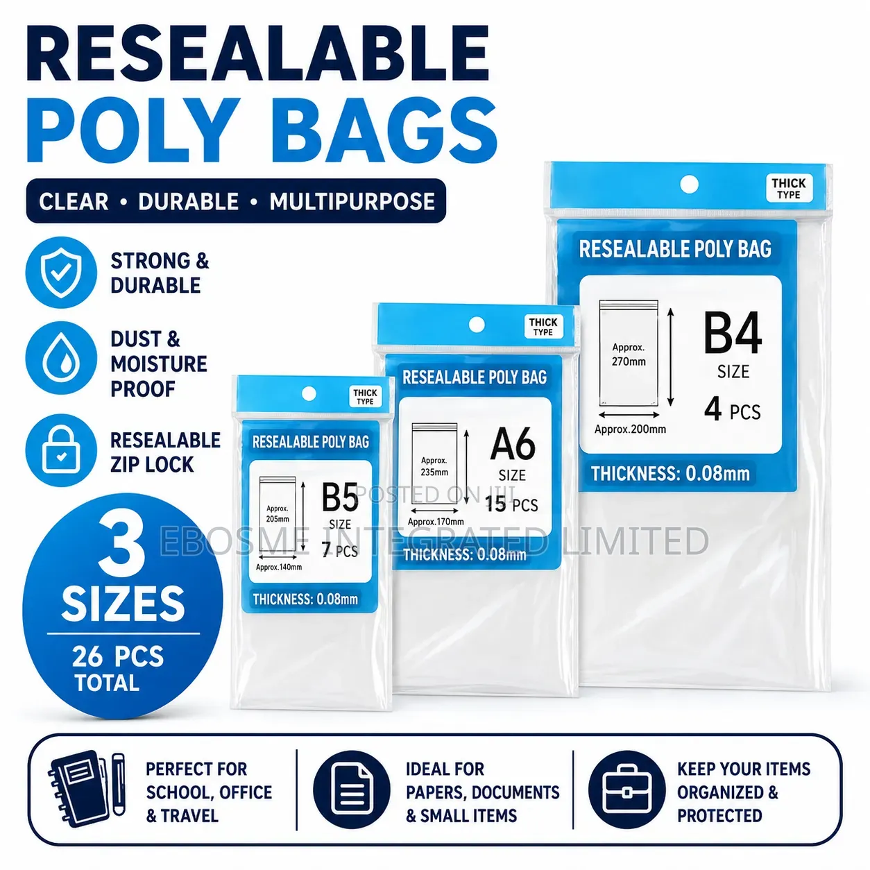 Resealable Polybags
