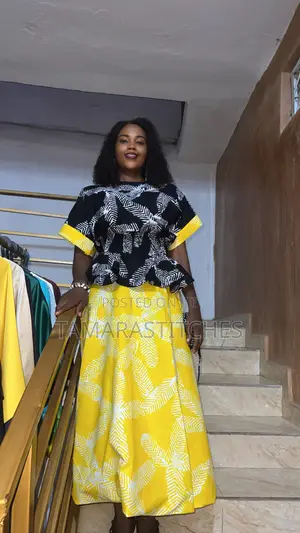 Ankara Skirts and Top (100% Cotton)