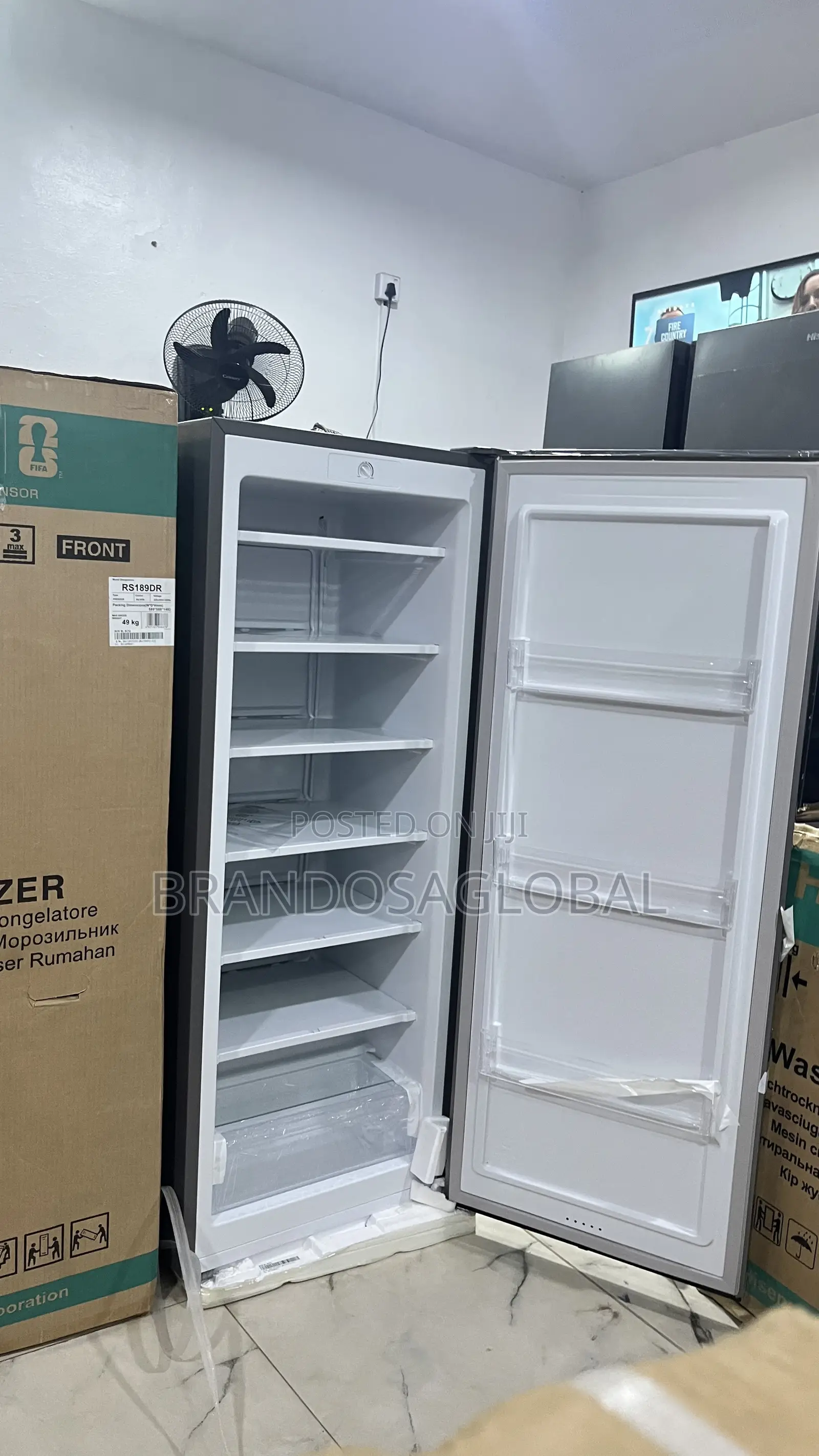 Hisense 190l Upright Freezer Rs189dr – Powerful Cooling Performance