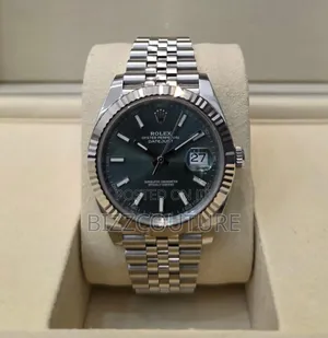 Super Clone Rolex Date-Just Silver-Tone Chain Available in Store