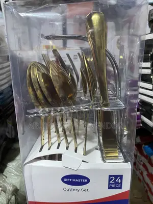 Set of Golden Spoon