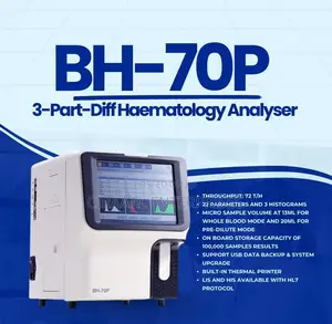 Bh70p 3-parts Haematology Analyser
