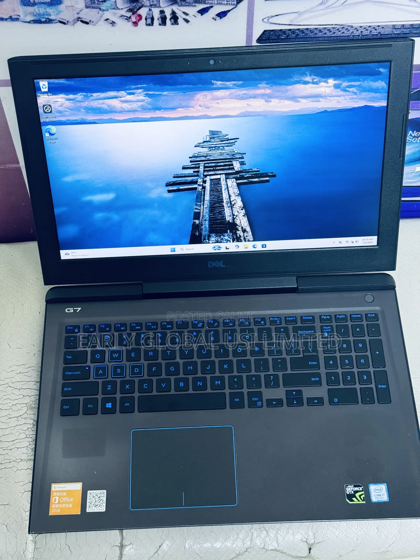 Laptop Dell G7 15 7588 16GB Intel Core i7 SSD 512GB