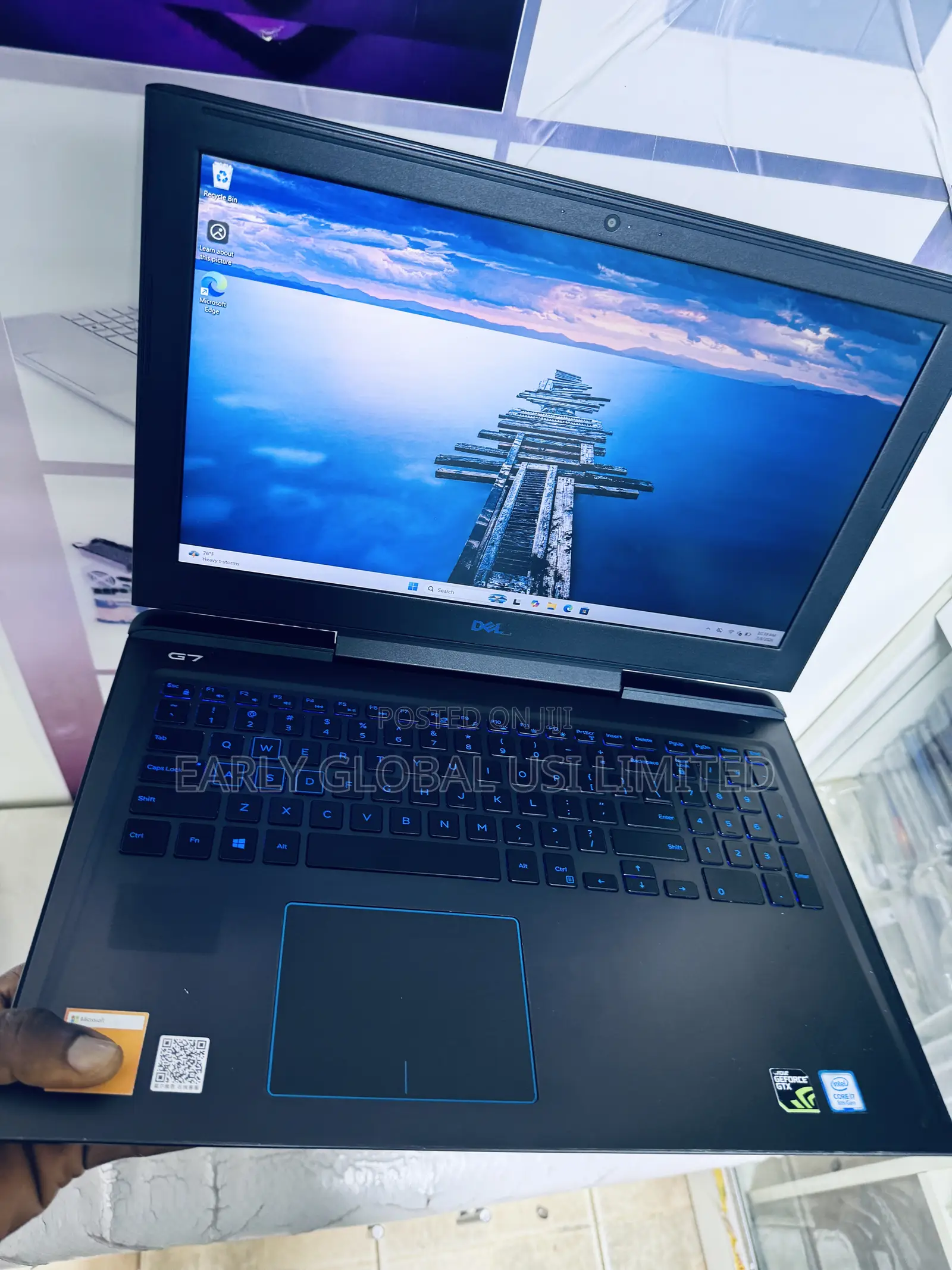 Laptop Dell G7 15 7588 16GB Intel Core i7 SSD 512GB