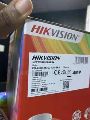 Hikvision 4mp Colorvu Two-Way Audio Ip Indoor