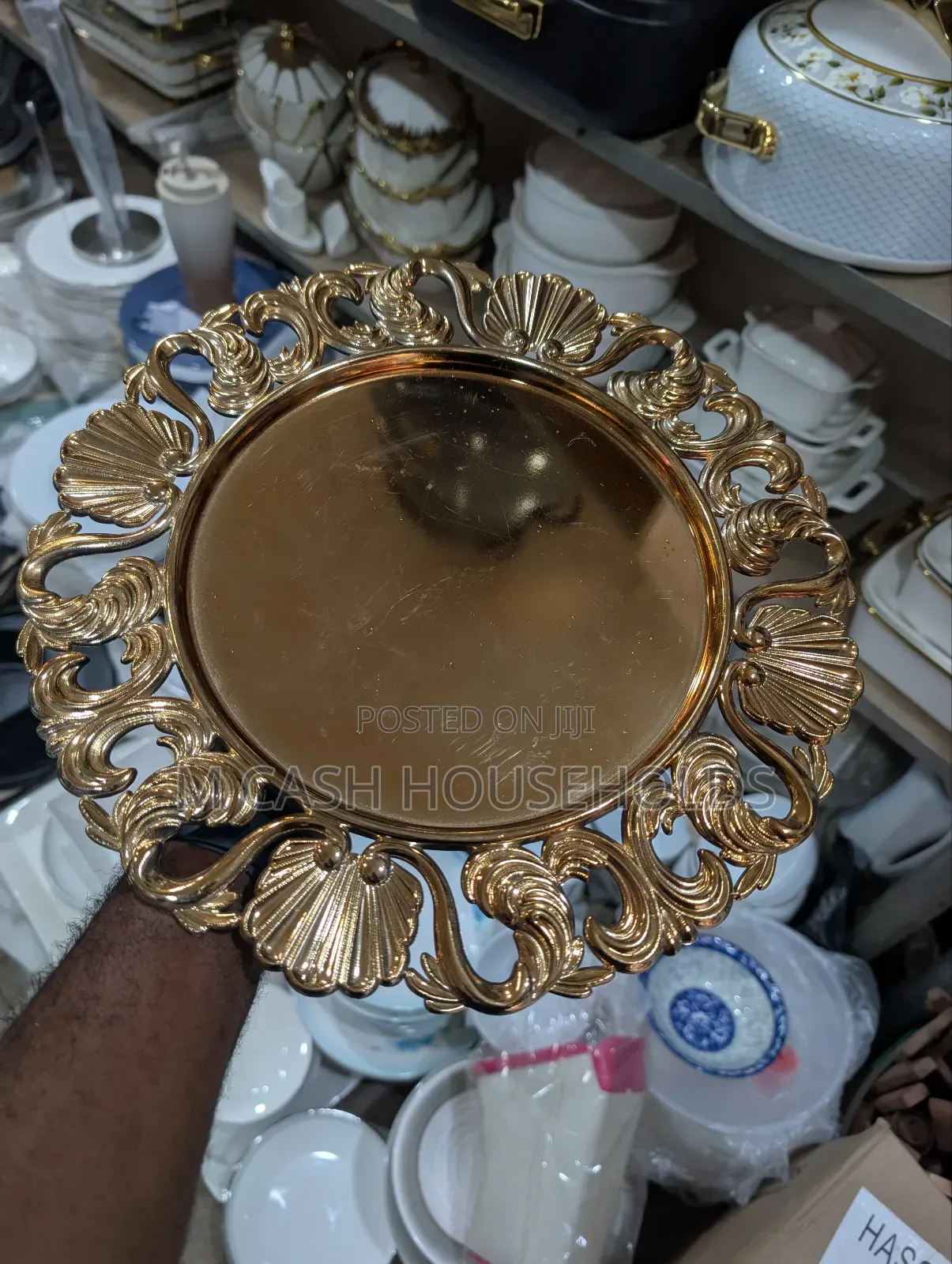 Gold Charger Plate