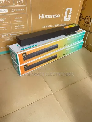 Hisense 120w Sound Bar Dolby Audio With Remote