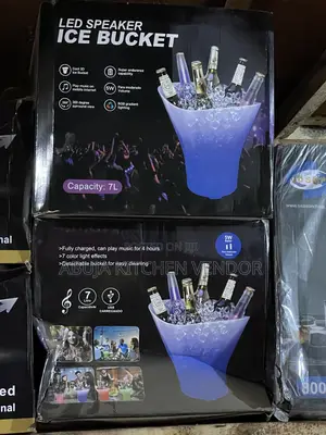Led Speaker Ice Bucket