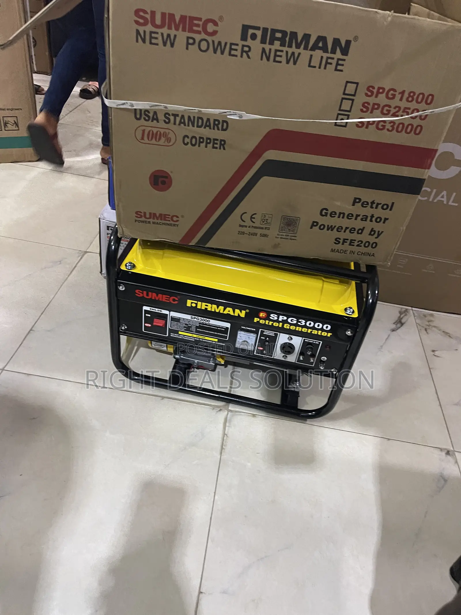 Sumec Firman Spg3000 – Your Trusted Backup Generator