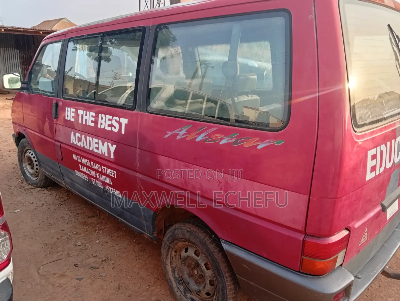 Volkswagen Transporter 2004 Red