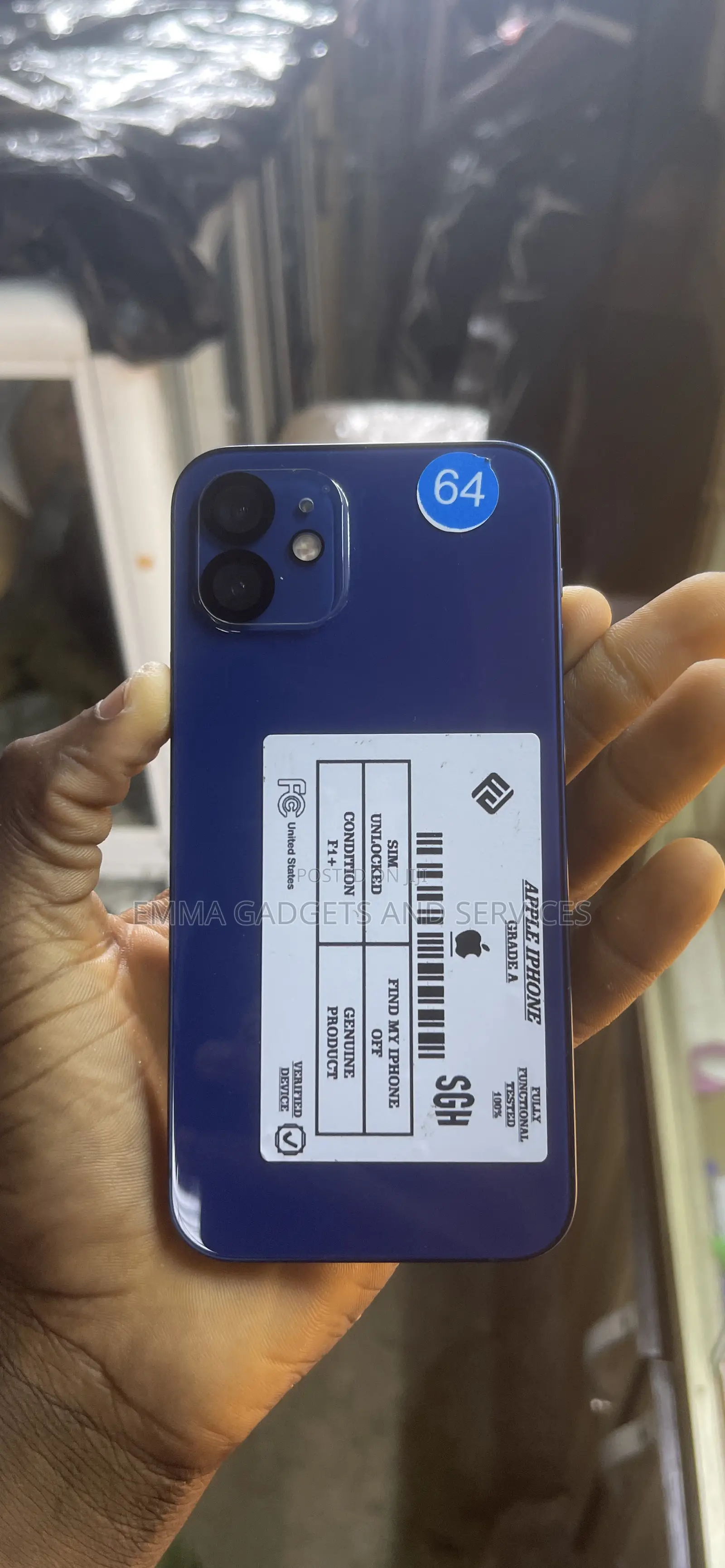 New Apple iPhone 12 64 GB Blue