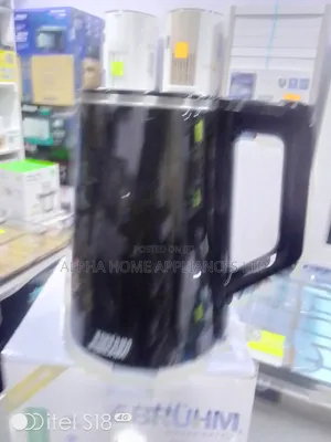 Bruhm Water Kettle Black Colour 1.5l