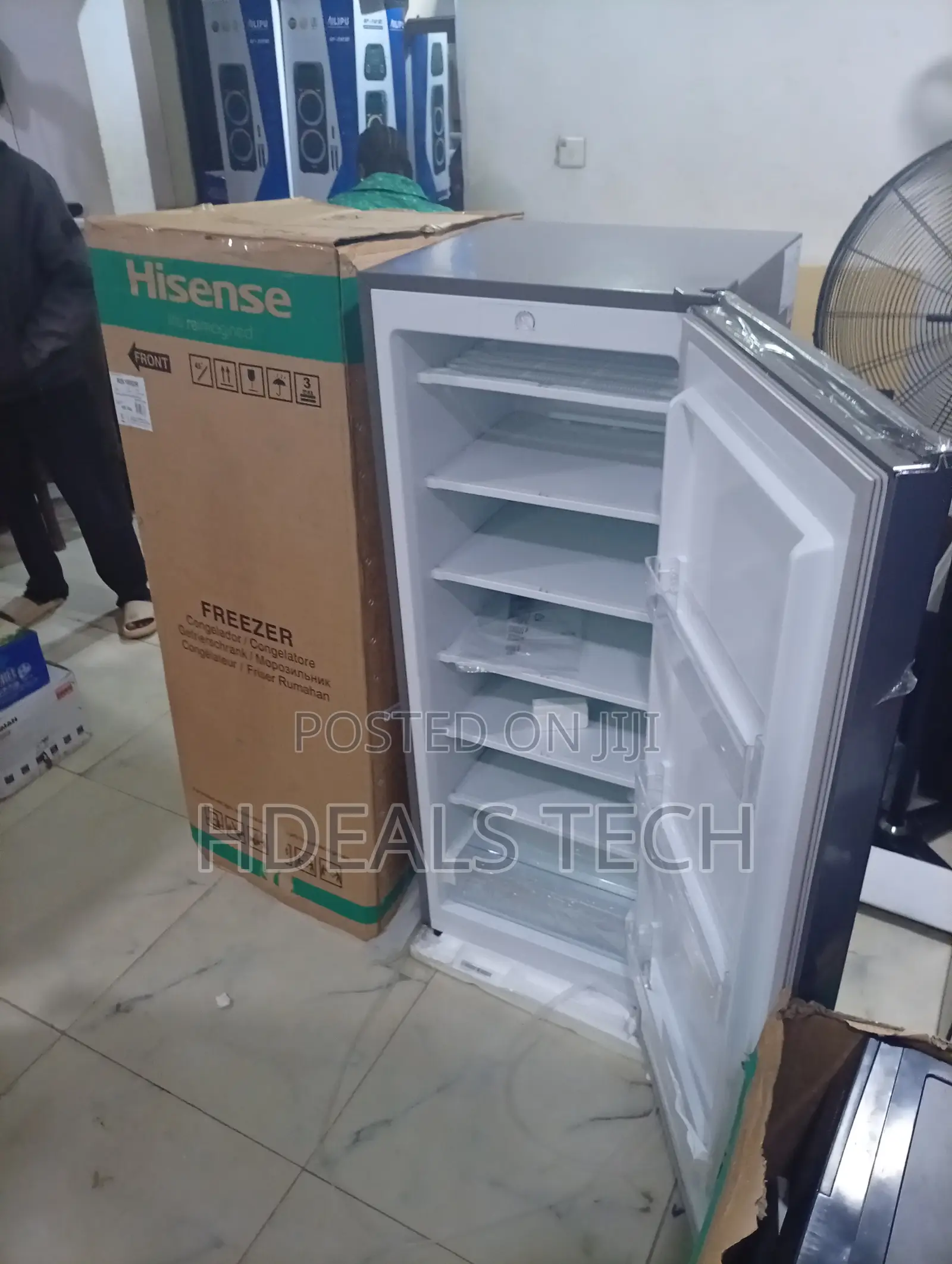 Hisense Upright Freezer With Powerful Compressor, Low Noise