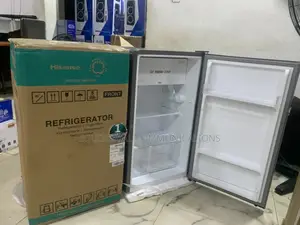 Hisense Ref 093dr 90l Single Door Refrigerator – Stylish Silver Finish