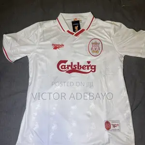 Liverpool Carlsberg Jersey White
