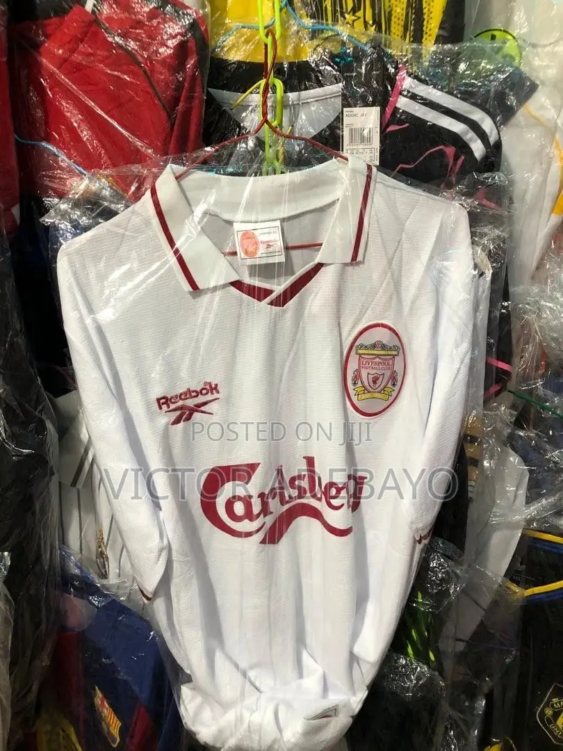 Liverpool Carlsberg Jersey White