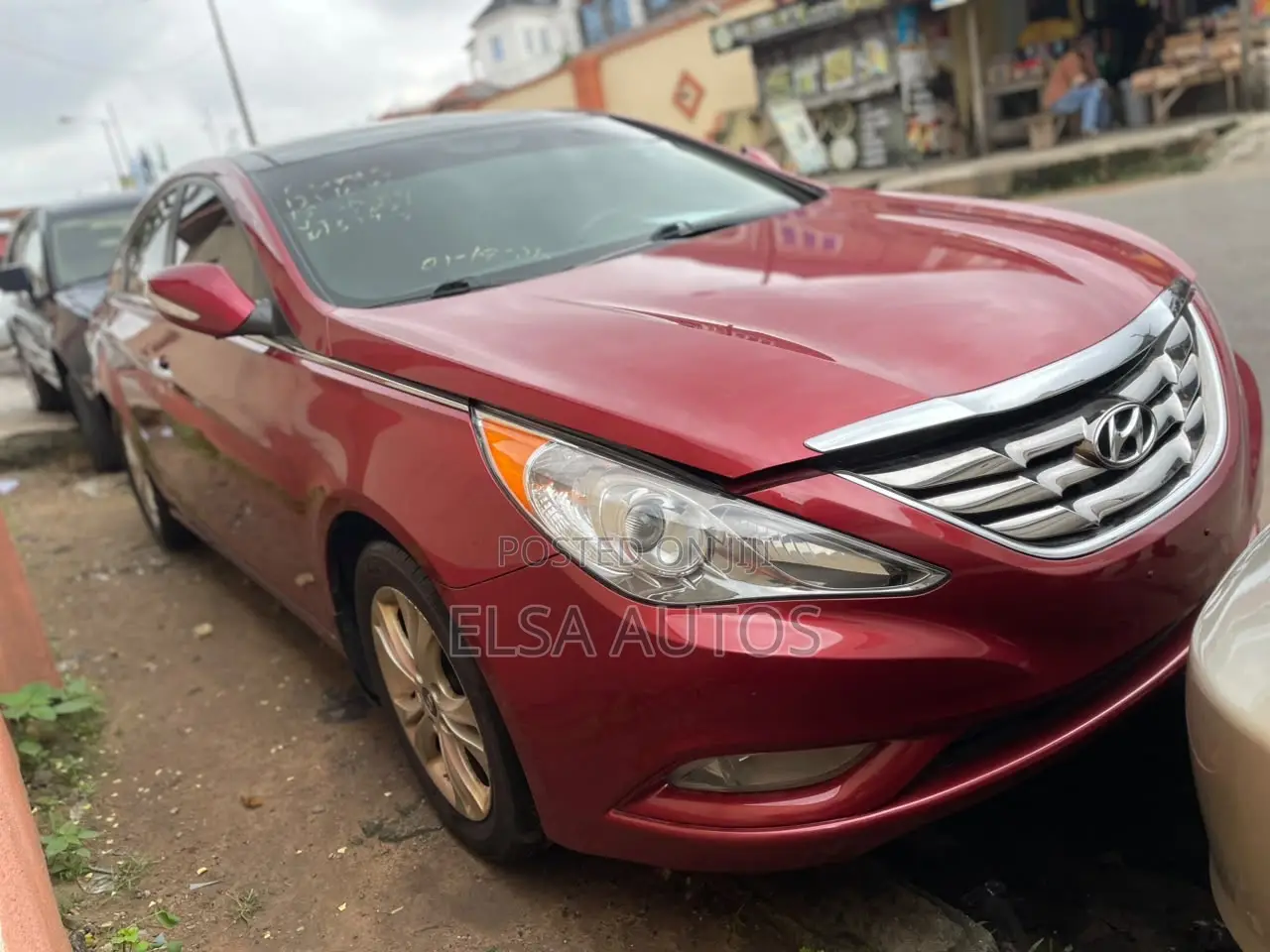 Hyundai Sonata 2013 Red