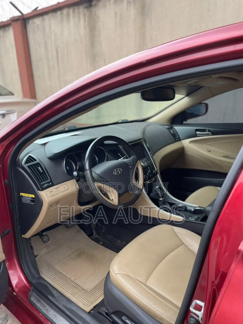Hyundai Sonata 2013 Red