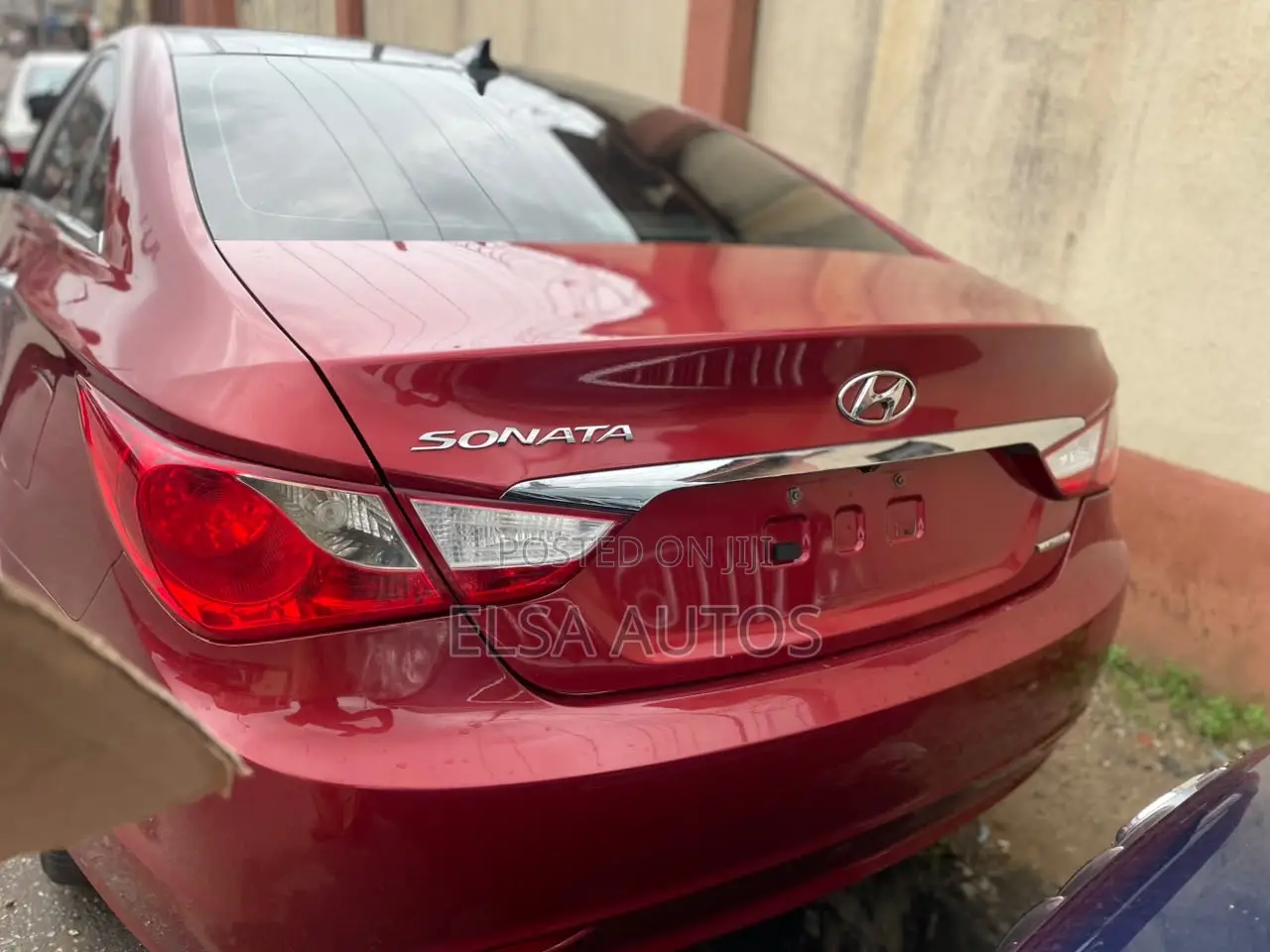 Hyundai Sonata 2013 Red