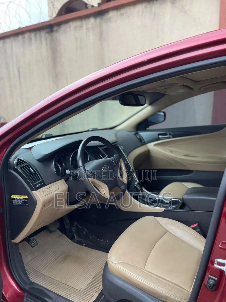 Hyundai Sonata 2013 Red