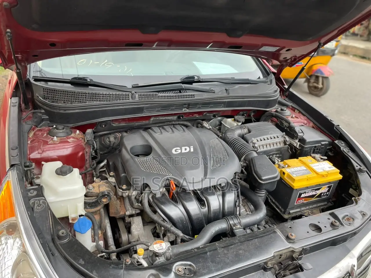 Hyundai Sonata 2013 Red