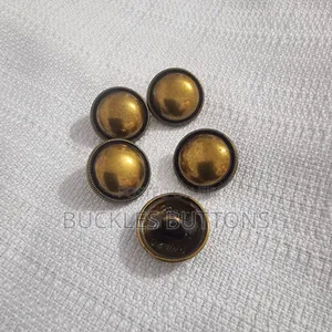 Bronze Gold Metallic Suit Buttons